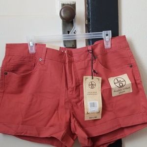 Lincoln Outfitters double rolled shorts